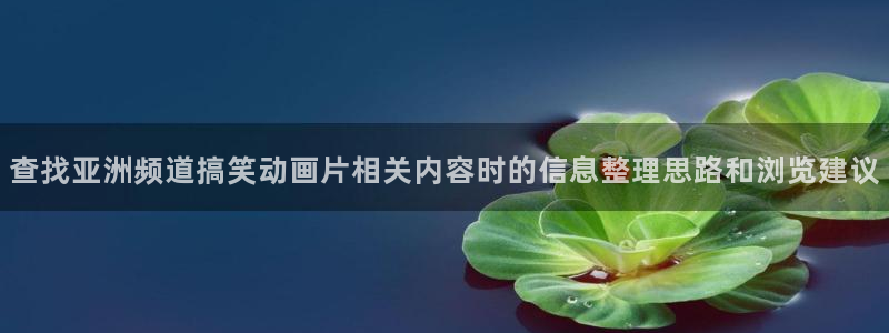 魔法动漫推荐:查找亚洲频道搞笑动画片相关内容时的信息整理思路和浏览建议